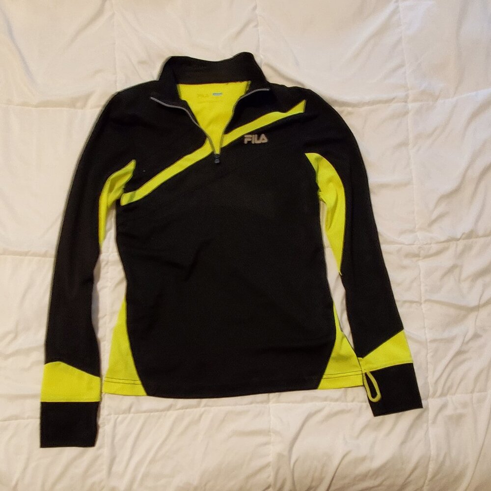 FILA Sport Running Jacket in Neon - XS